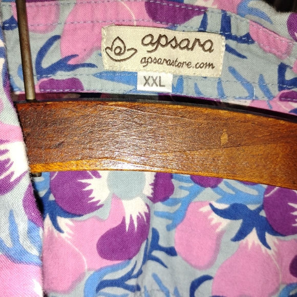 Apsara Men's Button Down-Shirt - Picture 2 of 4